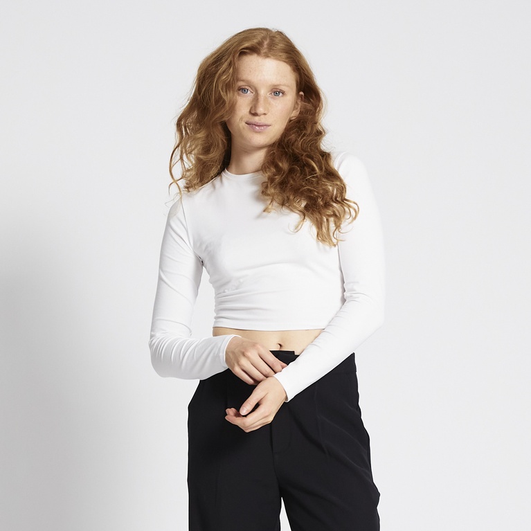 Croppad topp "Rue"